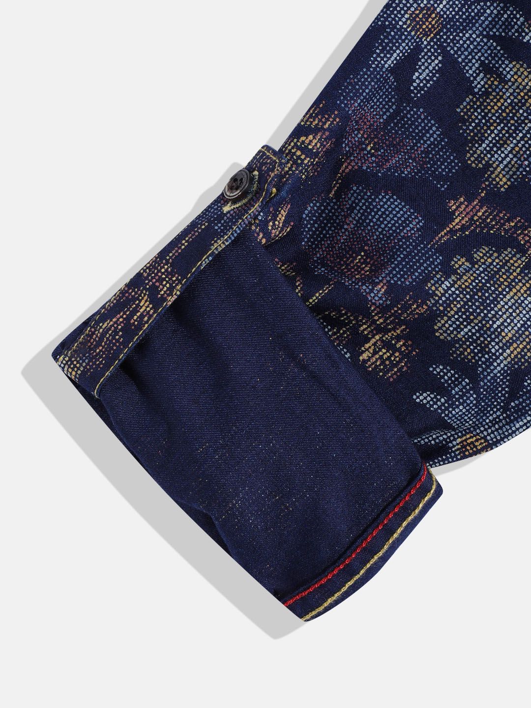 Monte Carlo Boys Floral Printed Smart Fit Shirt