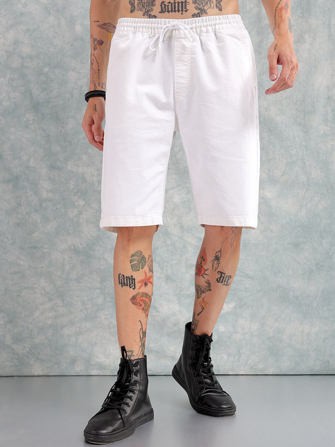The Indian Garage Co Men Slim Fit Shorts