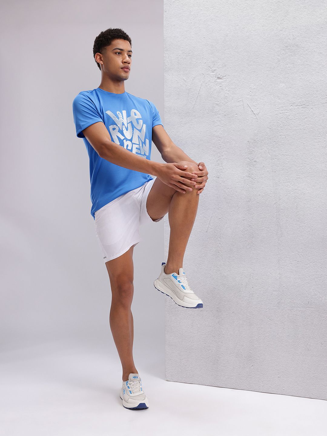 HRX by Hrithik Roshan Men Typography Printed Rapid-Dry Running T-shirt