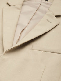Park Avenue Self Design Textured Single-Breasted Super Slim Fit Formal Blazer