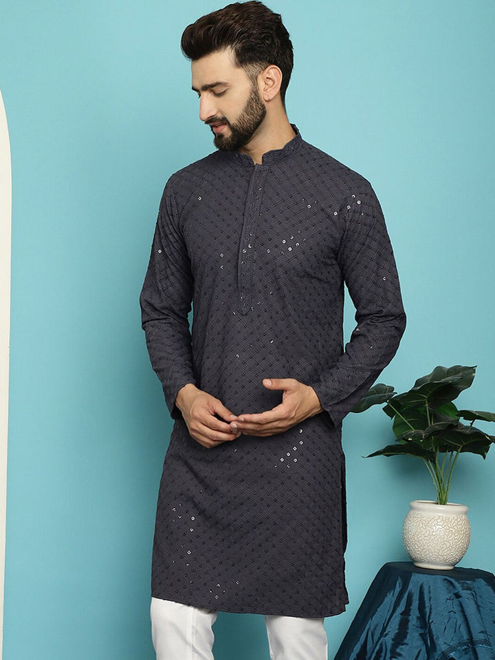 SOJANYA Kurta Kapas Tulen Sulam