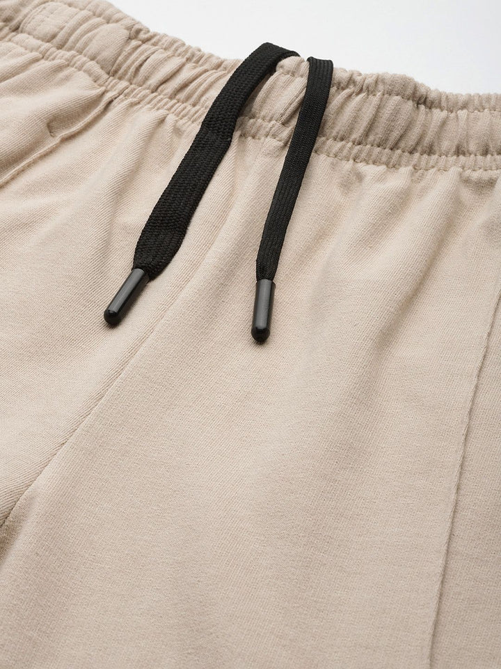 HRX by Hrithik Roshan Women Pure Cotton Flared Fit Yoga Track Pants