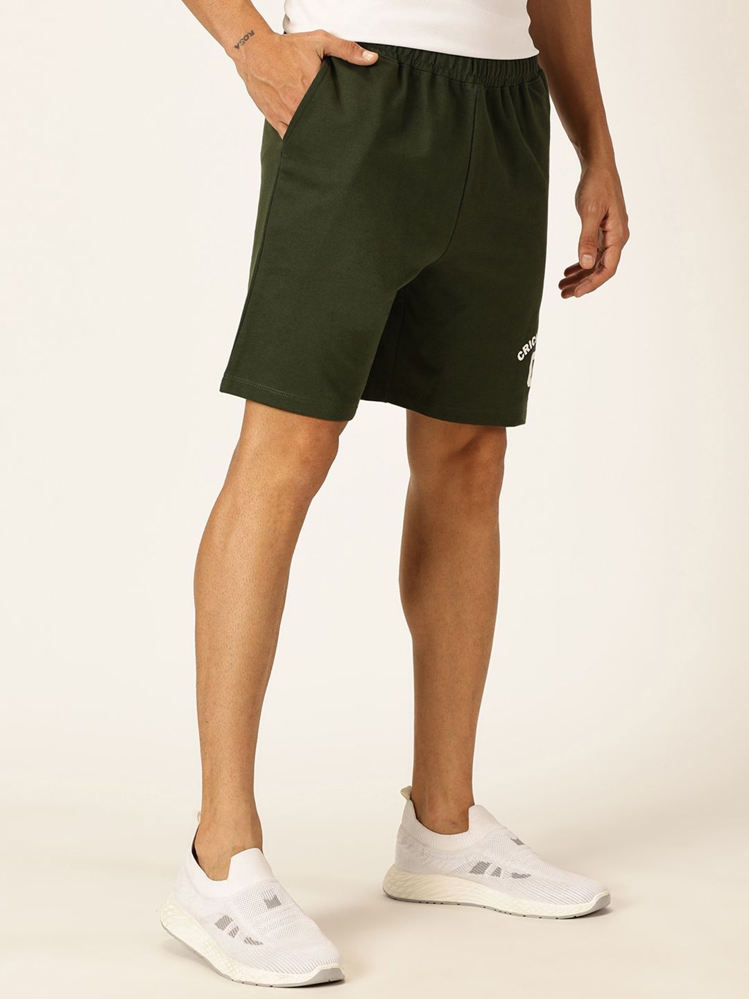Thomas Scott Men Mid-Rise Sports Shorts