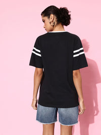 DILLINGER Women Striped Pure Cotton T-shirt