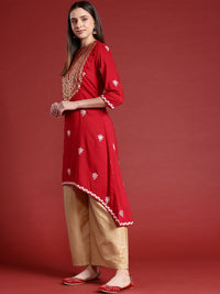 Anouk Ethnic Motifs Printed Kurta