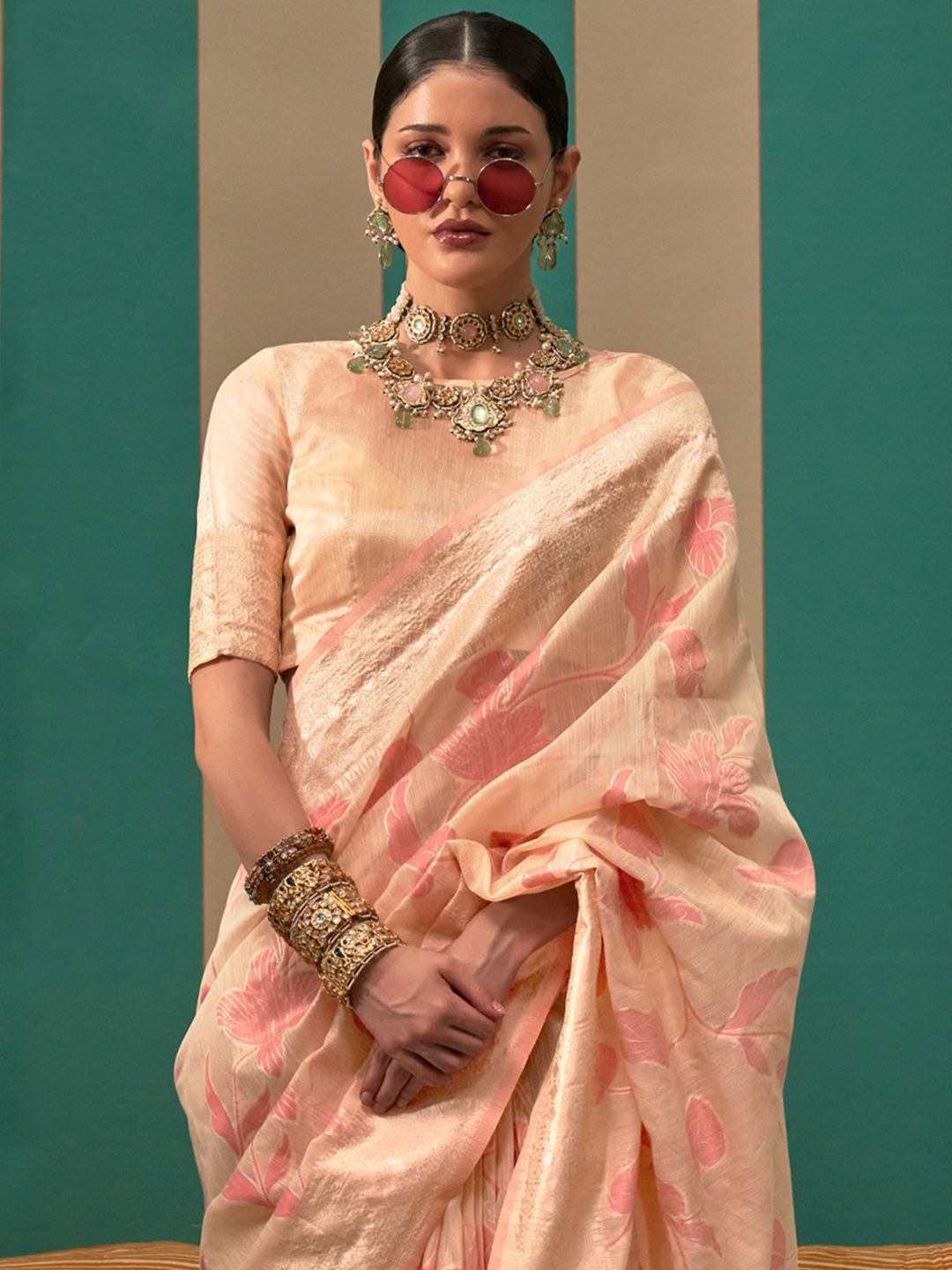 Saree mall Woven Design Zari Banarasi Sarees