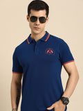 Being Human Men Polo Collar Pure Cotton T-shirt