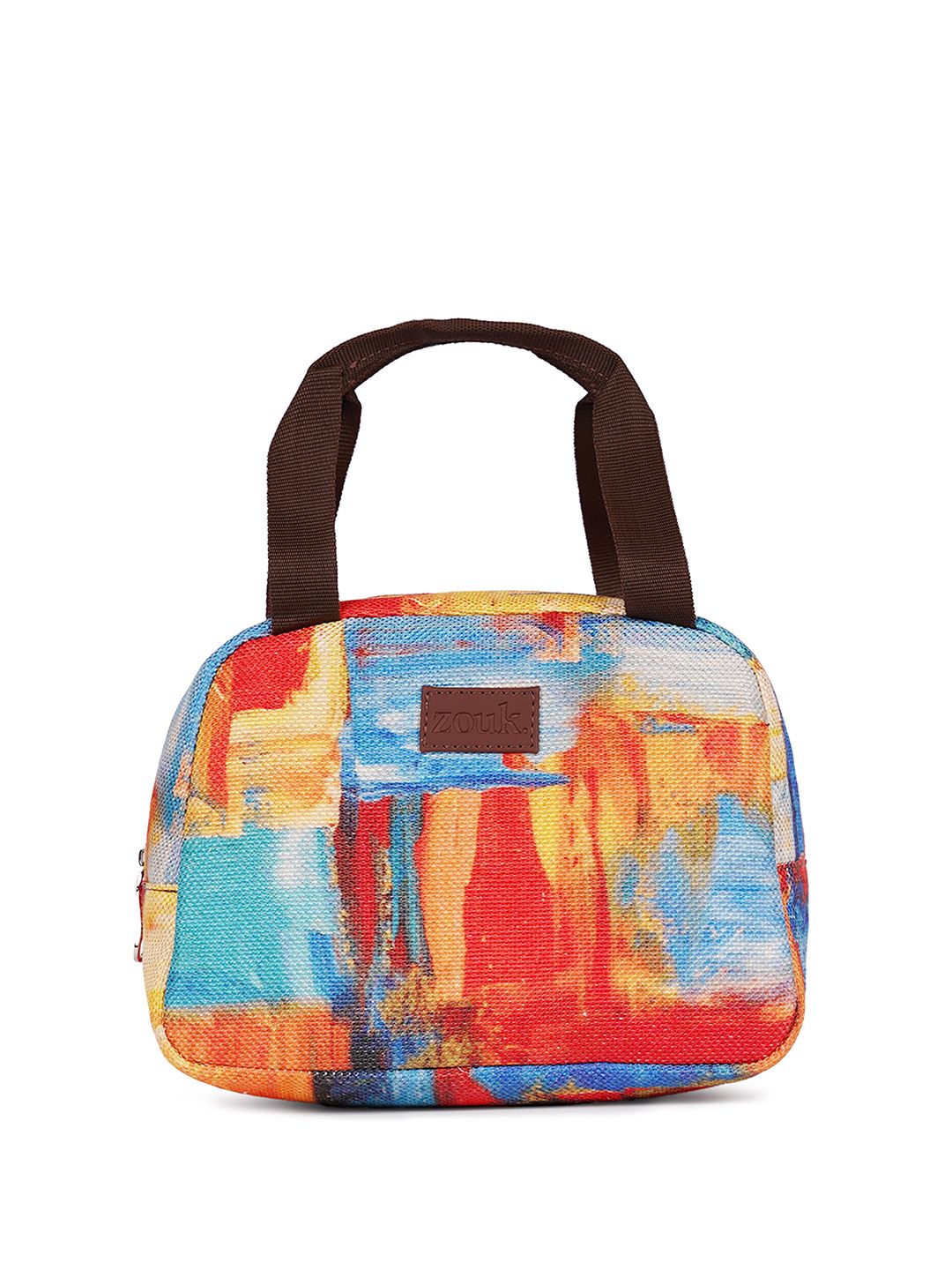 ZOUK Printed Insulated Lunch Bag