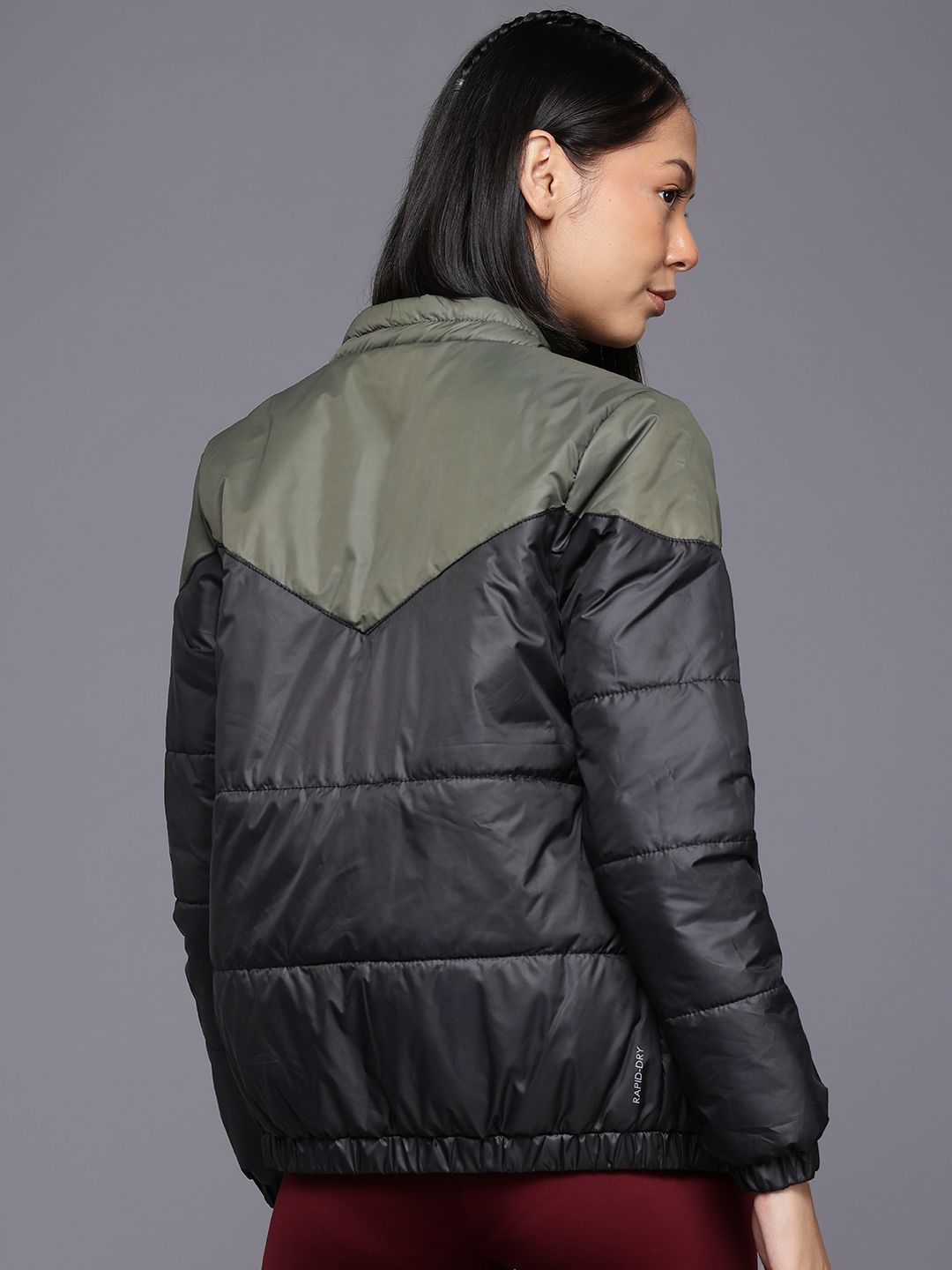 HRX by Hrithik Roshan Women Colourblocked Outdoor Padded Jacket