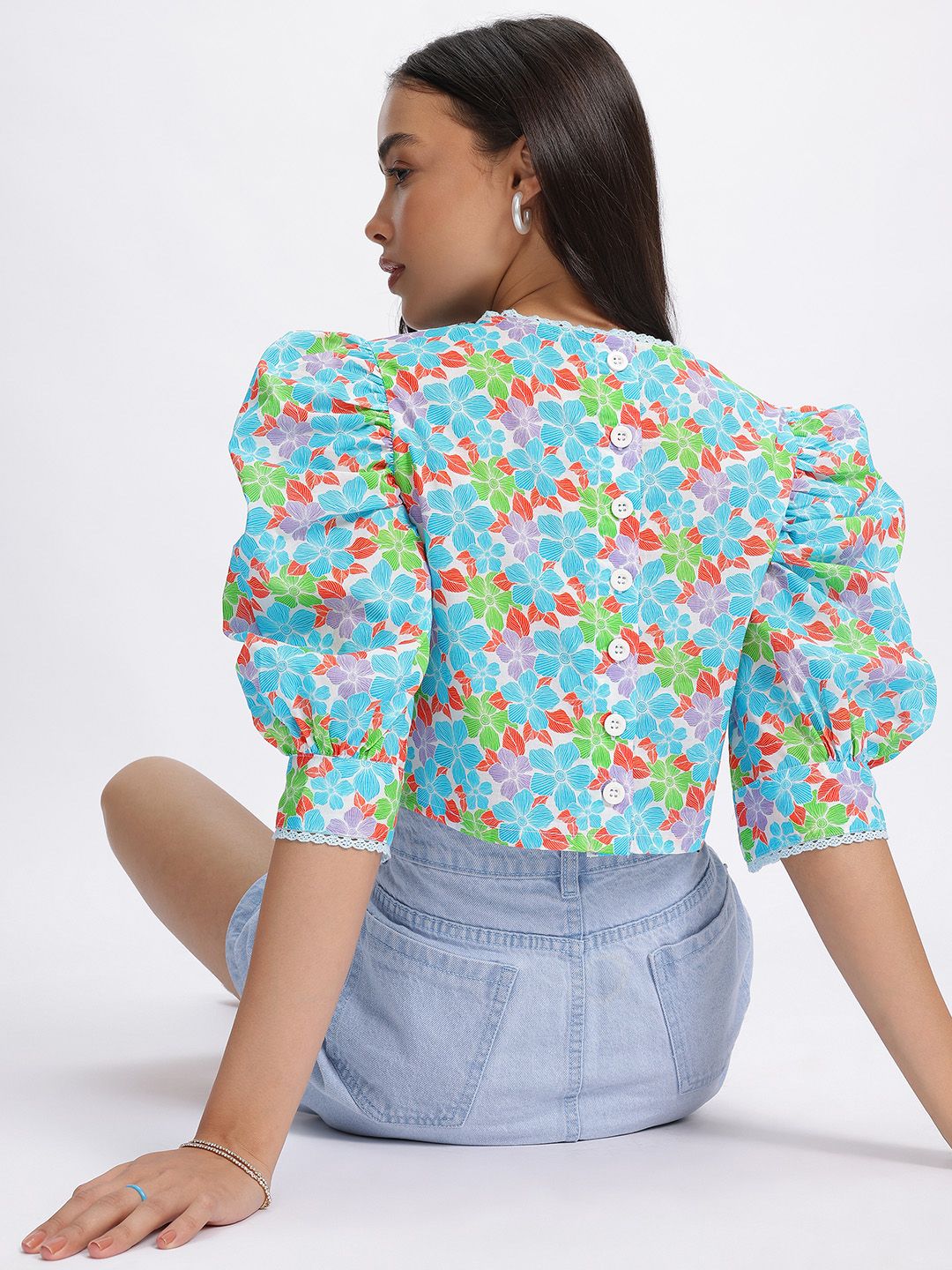 DressBerry Florals Printed Top