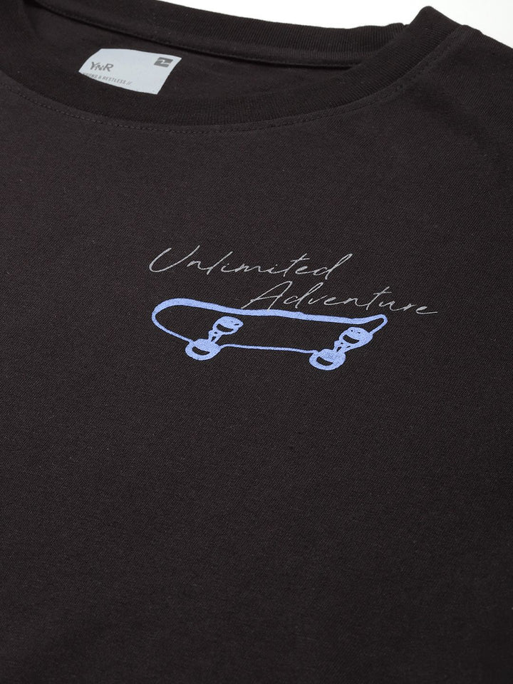 SPYKAR Graphic Printed T-shirt
