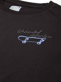 SPYKAR Graphic Printed T-shirt