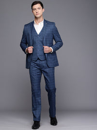 Raymond Contemporary Fit Single Breasted 3-Piece Formal Suit