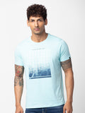 SPYKAR Men Printed Cotton T-shirt