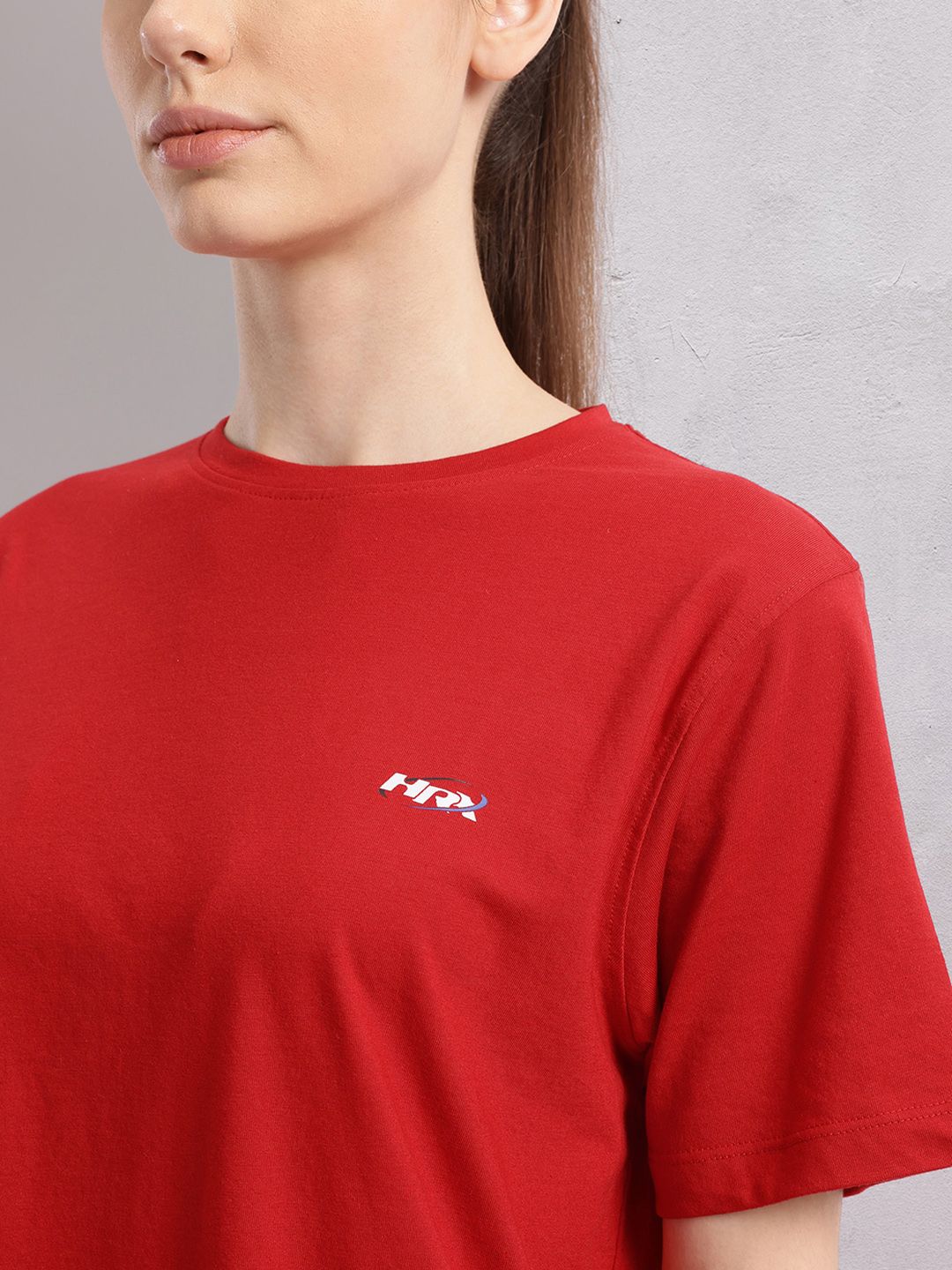 HRX by Hrithik Roshan Printed Drop-Shoulder Sleeves Relaxed Lifestyle T-shirt