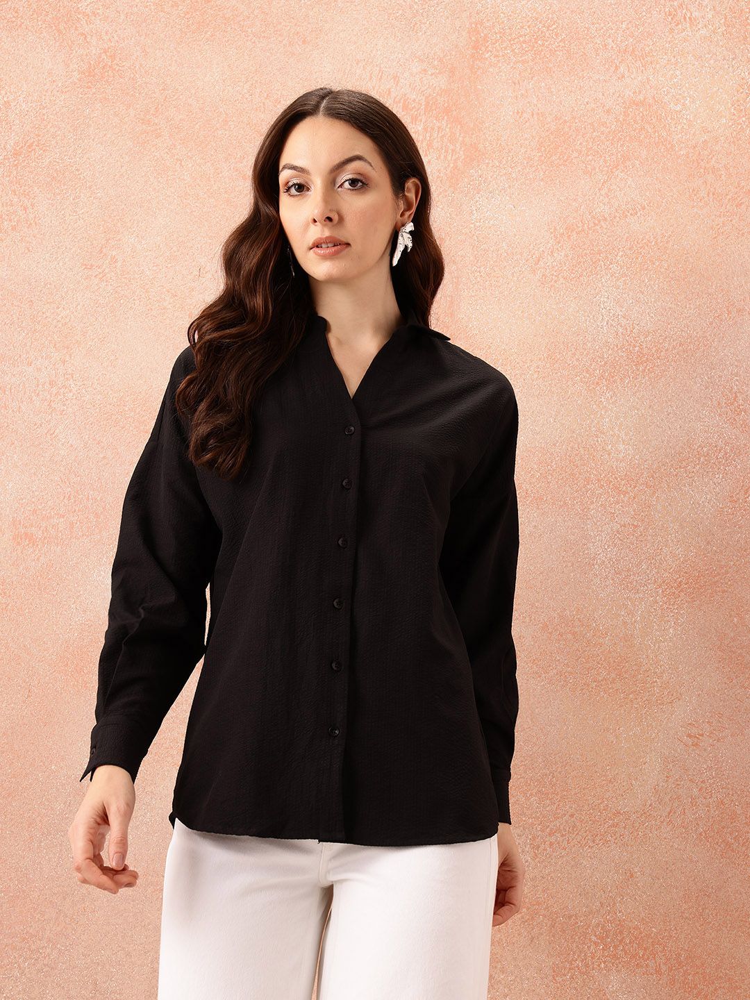 all about you Seersucker Formal Shirt