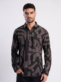 Bene Kleed Men Slim Fit Printed Casual Shirt