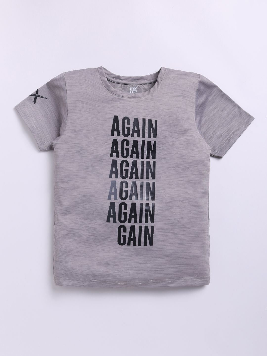 HRX by Hrithik Roshan Boys Typography Printed T-shirt