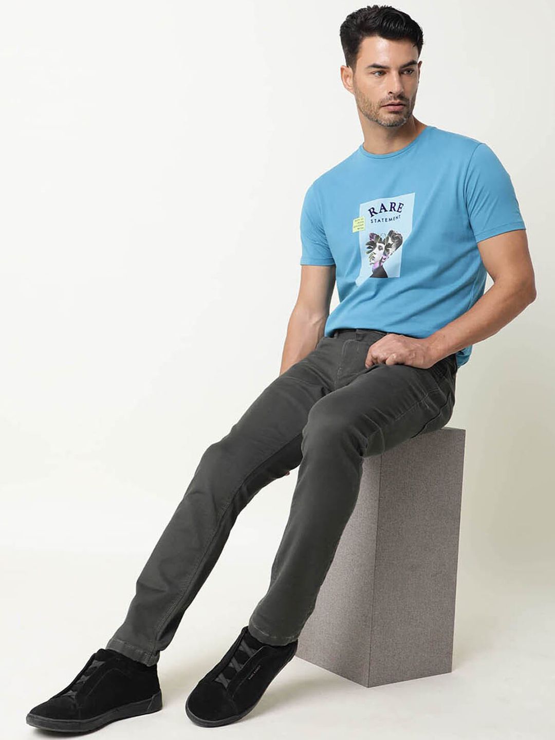 RARE RABBIT Men Terra Slim Fit Jeans