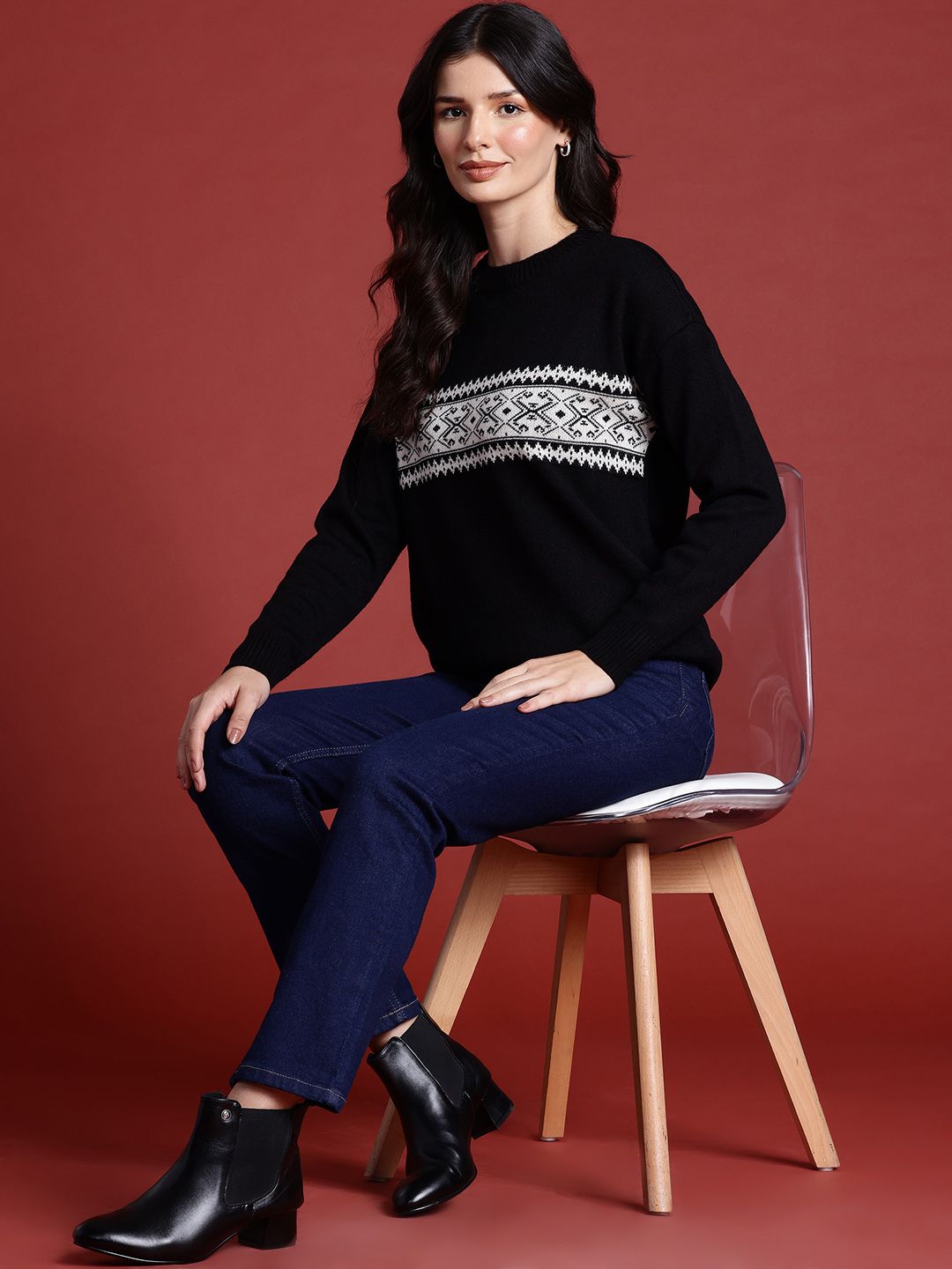 all about you Women Drop Shoulder Pullover