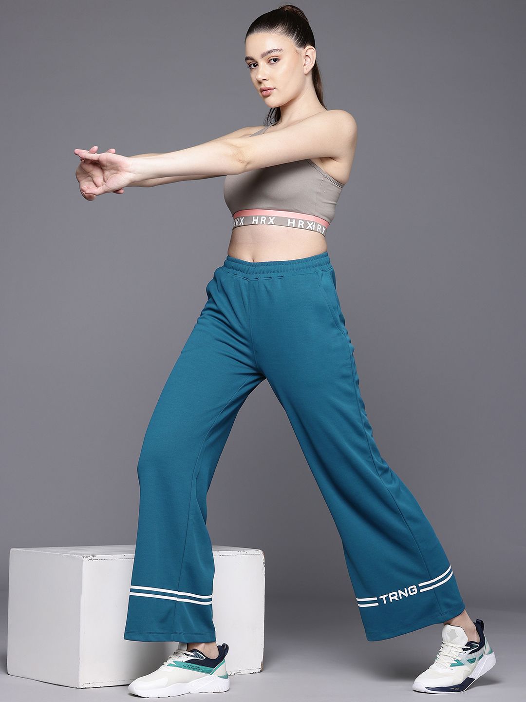 HRX by Hrithik Roshan Women Training Flared Track Pants