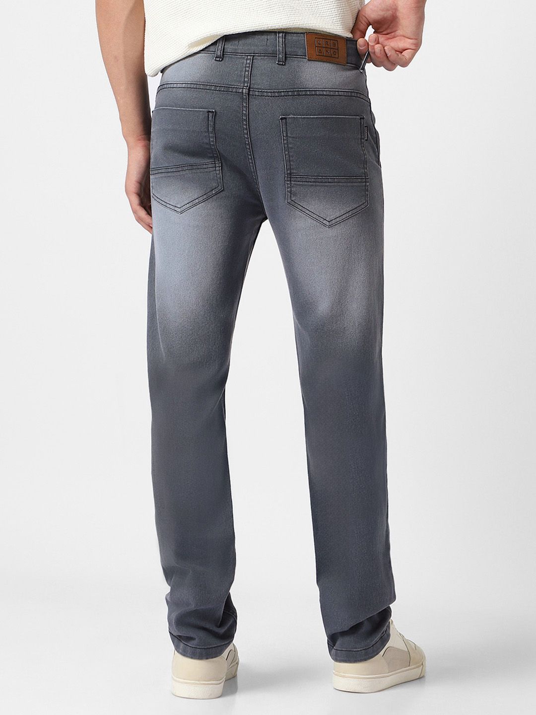 Urbano Fashion Men Regular Fit Washed Stretchable Jeans