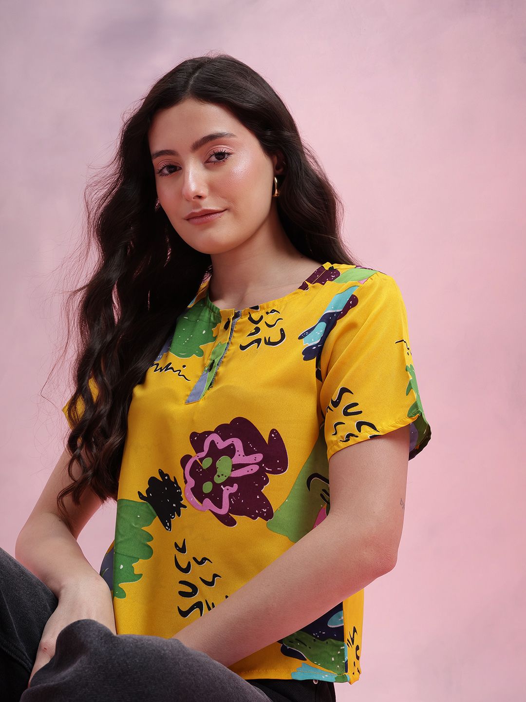 DressBerry Printed Top