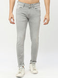 SPYKAR Men Super Skinny Fit Low-Rise Light Fade Stretchable Jeans