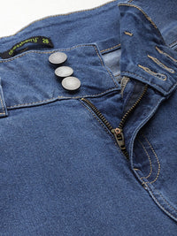 DressBerry Women Boyfriend Fit High-Rise Light Fade Stretchable Jeans