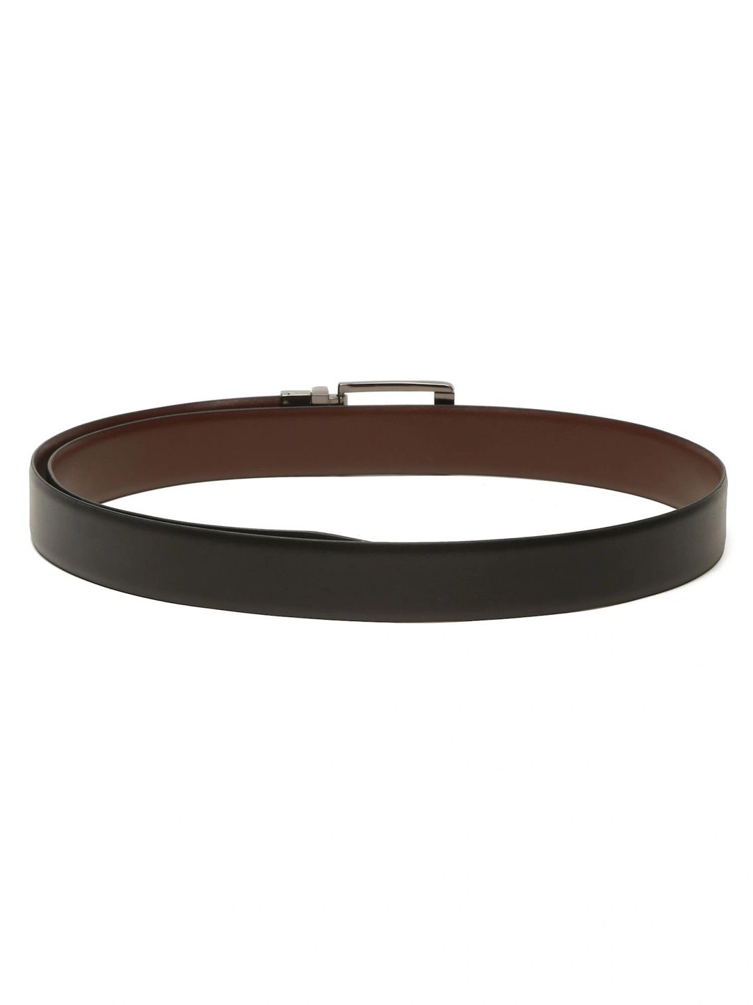 Teakwood Leathers Men Leather Reversible Formal Belt