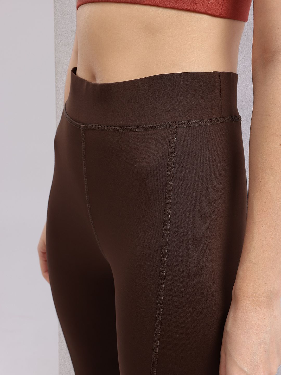 HRX by Hrithik Roshan Women Rapid-Dry Cropped Yoga Tights