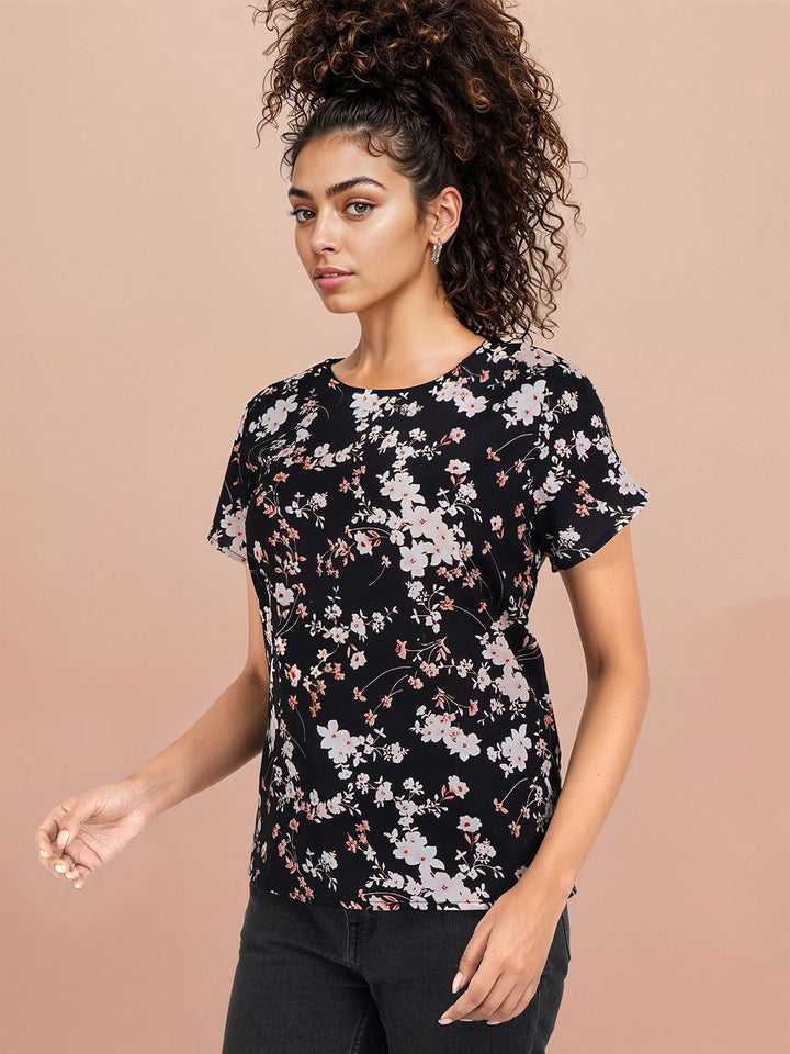 DressBerry Floral Printed Top
