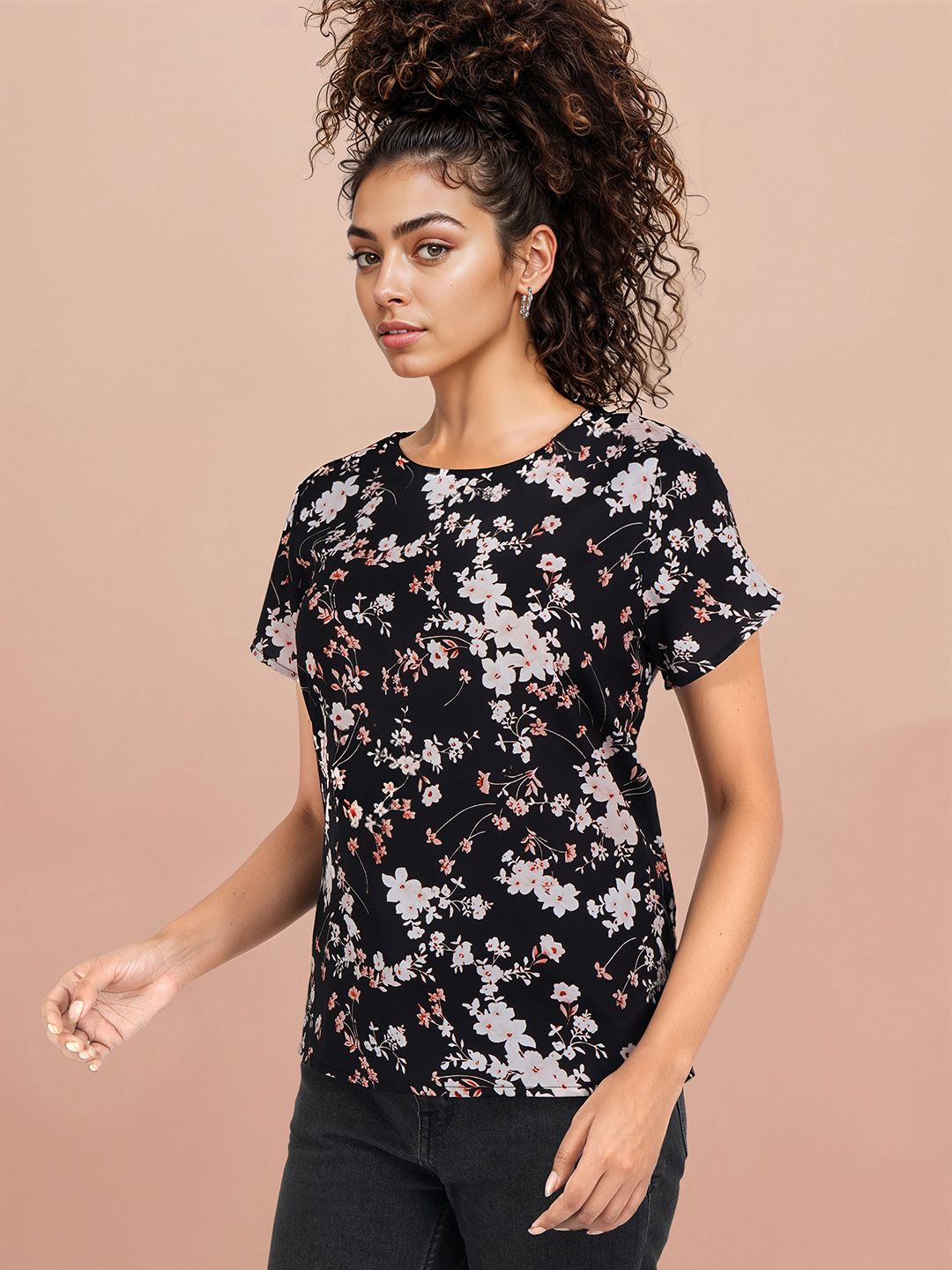 DressBerry Floral Printed Top