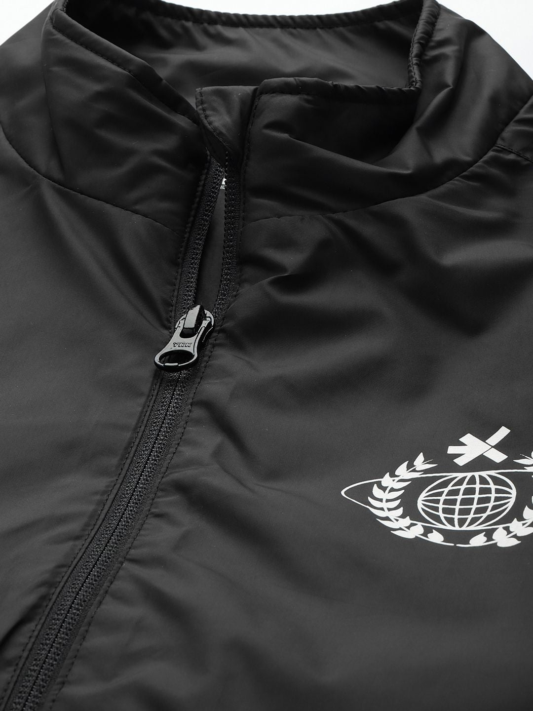 HRX by Hrithik Roshan Rapid-Dry Antimicrobial Crop Bomber Lifestyle Jacket