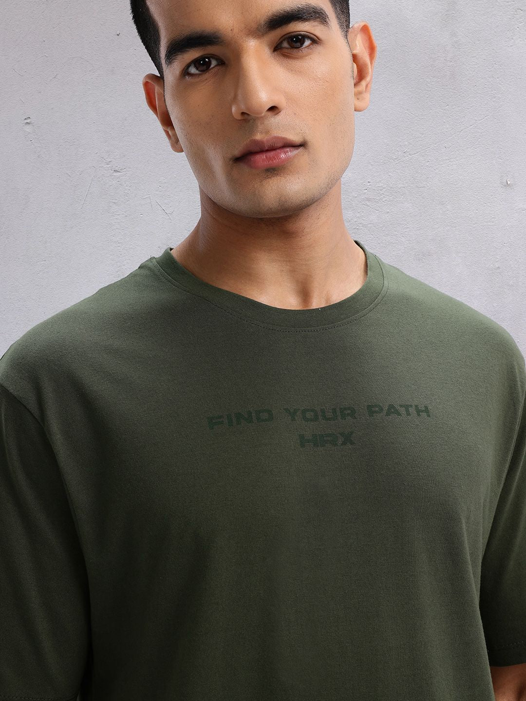 HRX by Hrithik Roshan Men Printed Yoga T-shirt