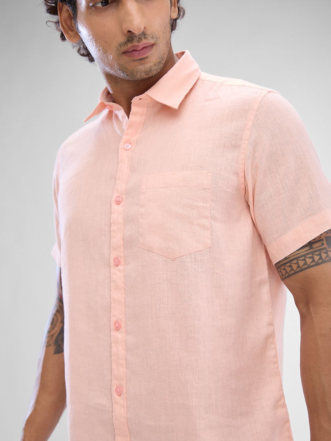 SPYKAR Men Slim Fit Opaque Casual Shirt