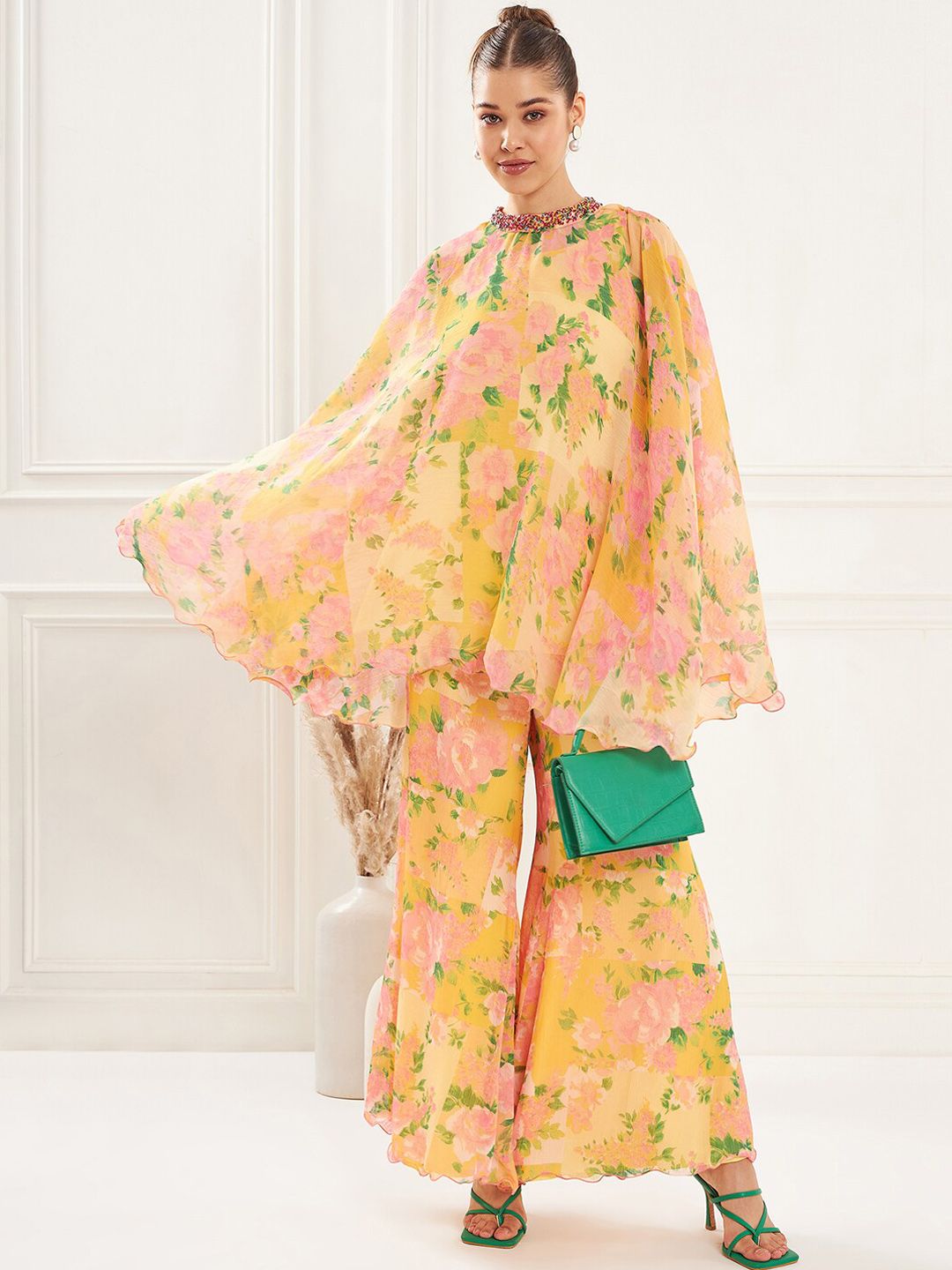 Antheaa Printed Top & Trouser