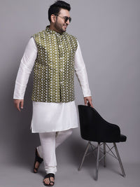 Kurta Biasa SOJANYA PLUS dengan Piyama & Nehrujacket