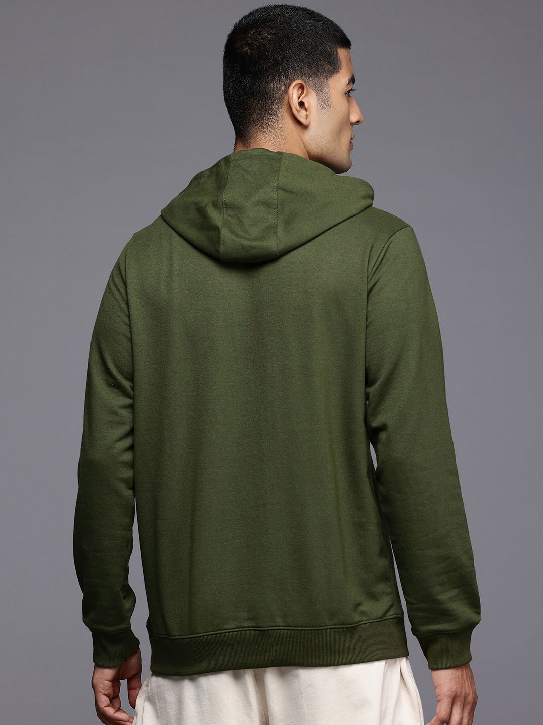 HRX by Hrithik Roshan Printed Hooded Sweatshirt