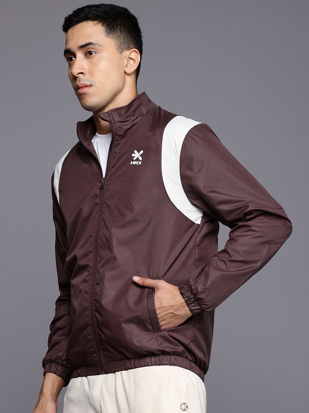 HRX by Hrithik Roshan Printed Bomber Lifestyle Jacket