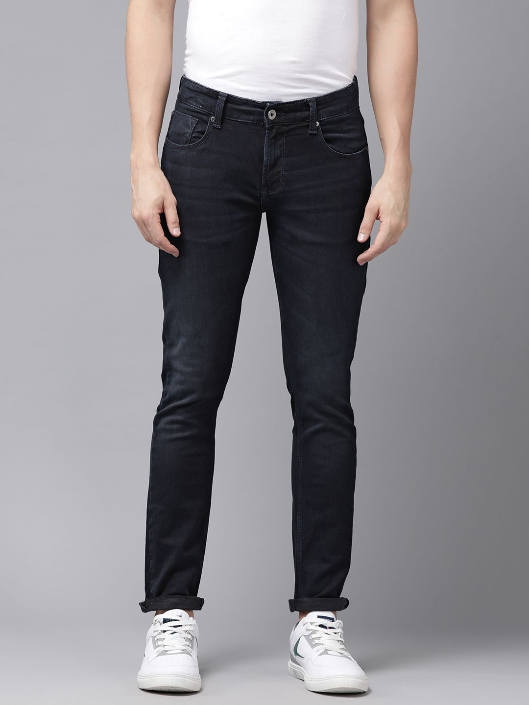 SPYKAR Men Slim Fit Low-Rise Stretchable Jeans