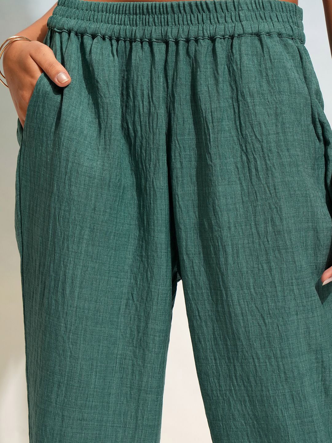 ESPYR By Tokyo Talkies Relaxed Top With  Trouser Co-Ord