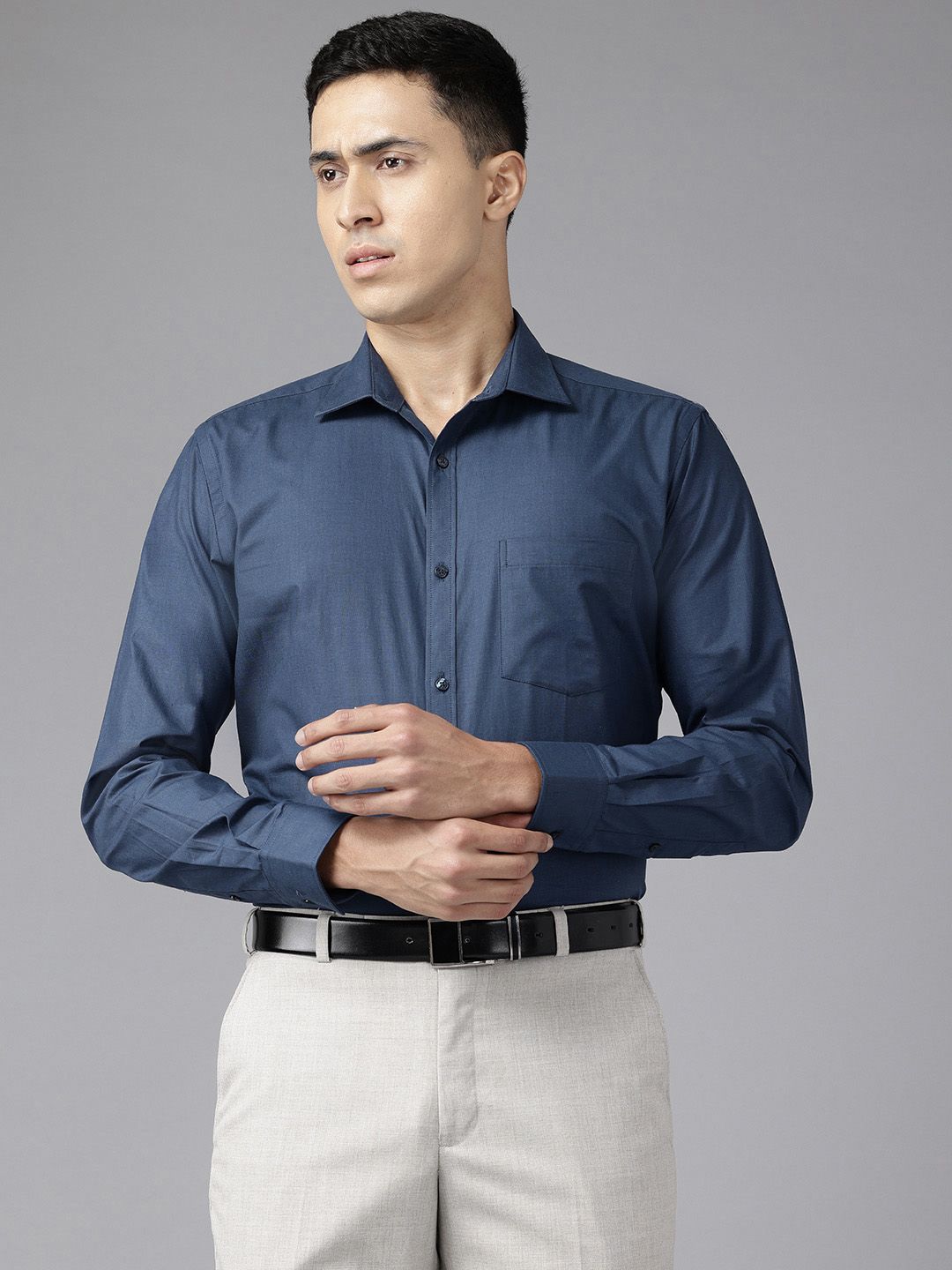 Park Avenue Slim Fit Pure Cotton Formal Shirt
