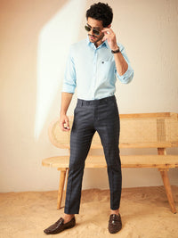 DENNISON Smart Spread Collar Cotton Formal Shirt