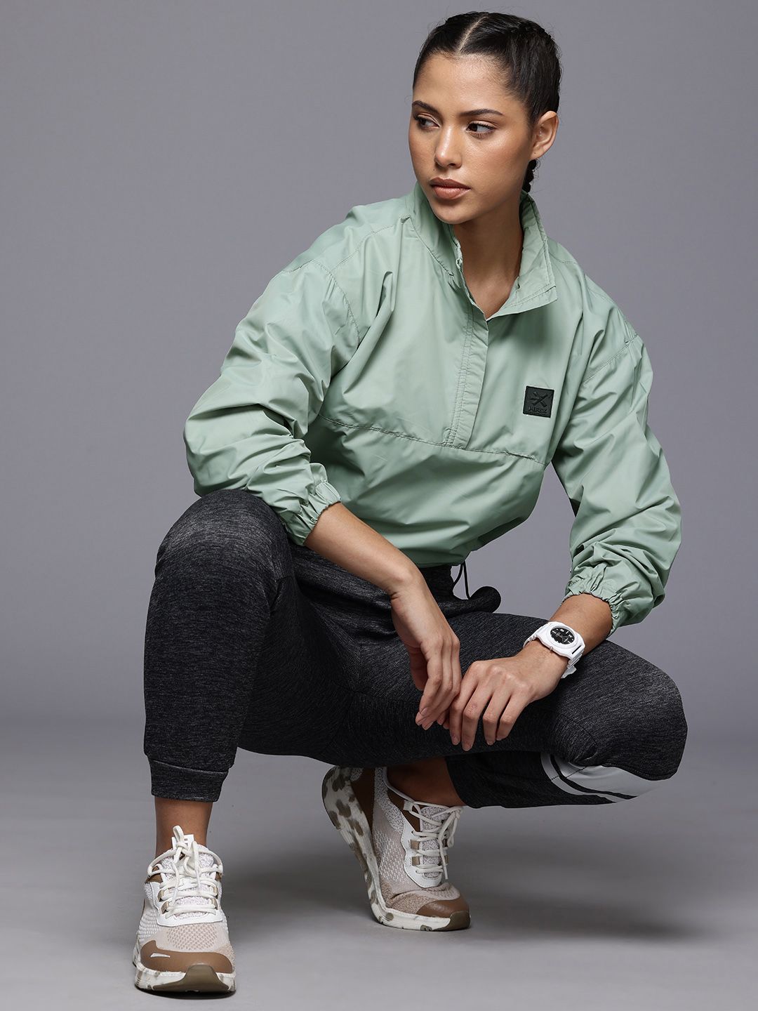 HRX by Hrithik Roshan Women Tailored Crop Jacket