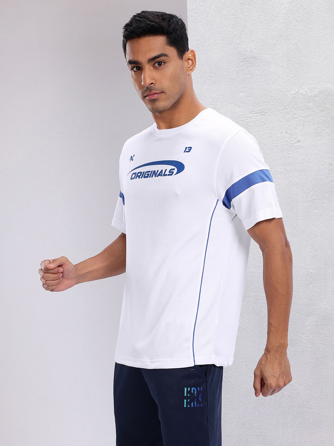 HRX by Hrithik Roshan Typography Print Rapid-Dry Running T-shirt