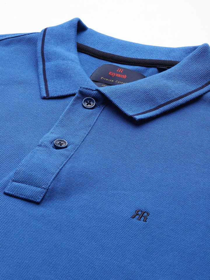 Raymond Modern Fit Pure Cotton Polo T-shirt
