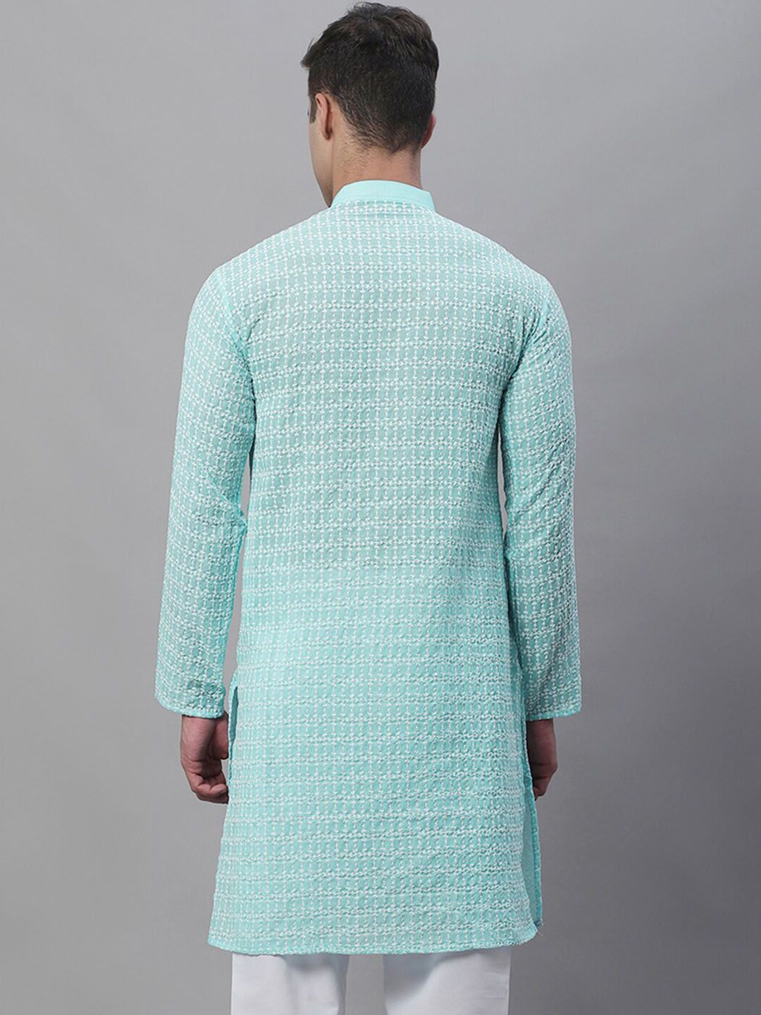 SOJANYA Ethnic Motif Embroidered Thread Work Kurta