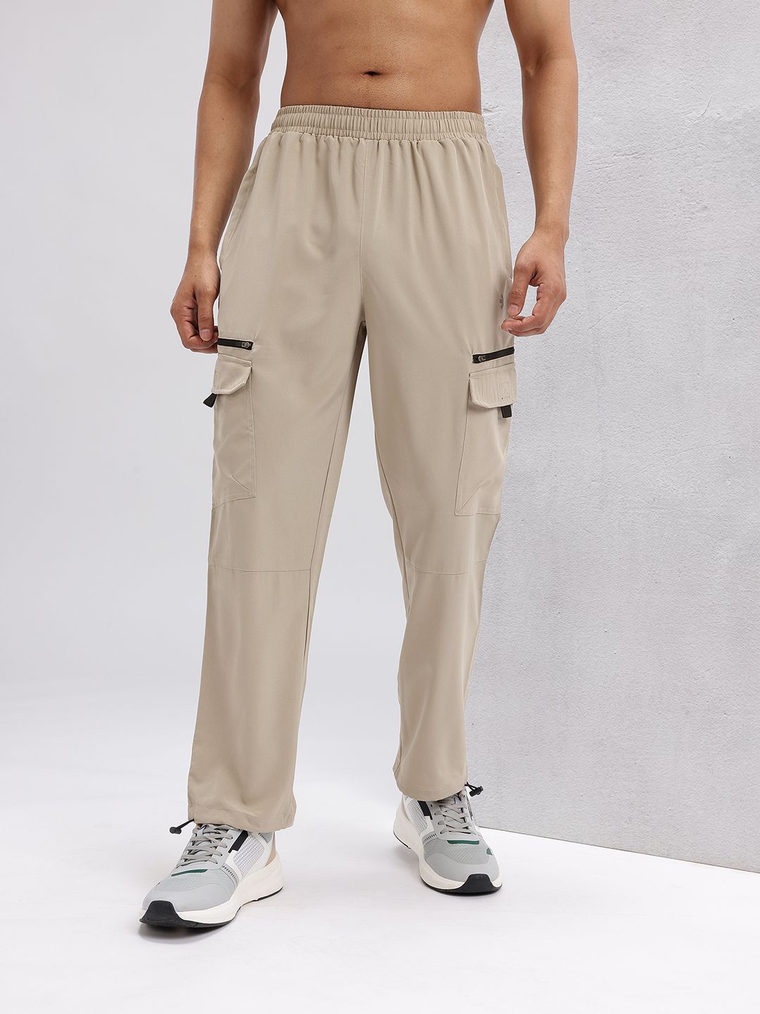 HRX by Hrithik Roshan Men Mid-Rise Rapid-Dry Training Track Pants