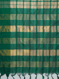 Saree mall Checks Silk Blend Saree